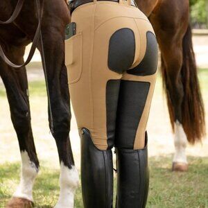 FITS Womens All Season Full Seat Breeches with Pockets